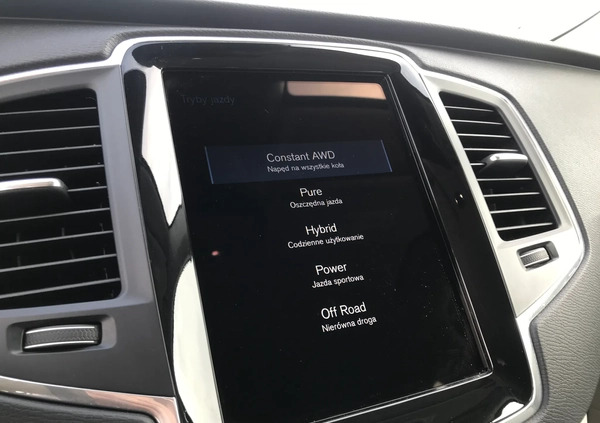 Volvo XC 90 cena 179900 przebieg: 132000, rok produkcji 2019 z Kwidzyn małe 781